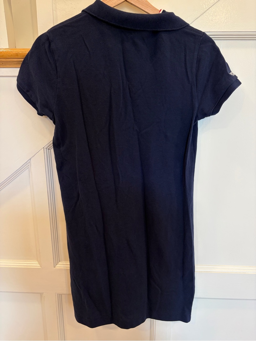 Polo Ralph Lauren Navy Blue Polo Shirt Dress Skinny Fit Womens S - Picture 8 of 8